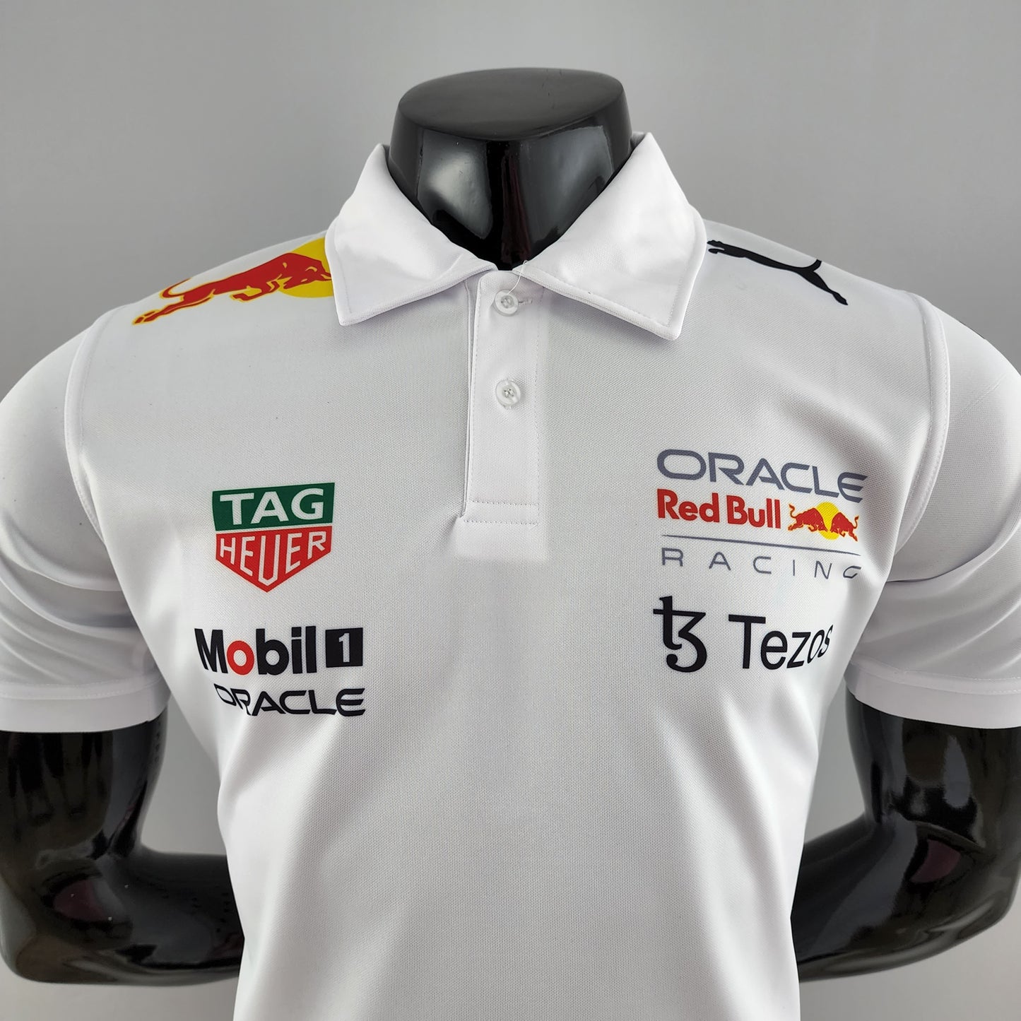 Red Bull Racing F1 2023 Polo – Player Fit | White