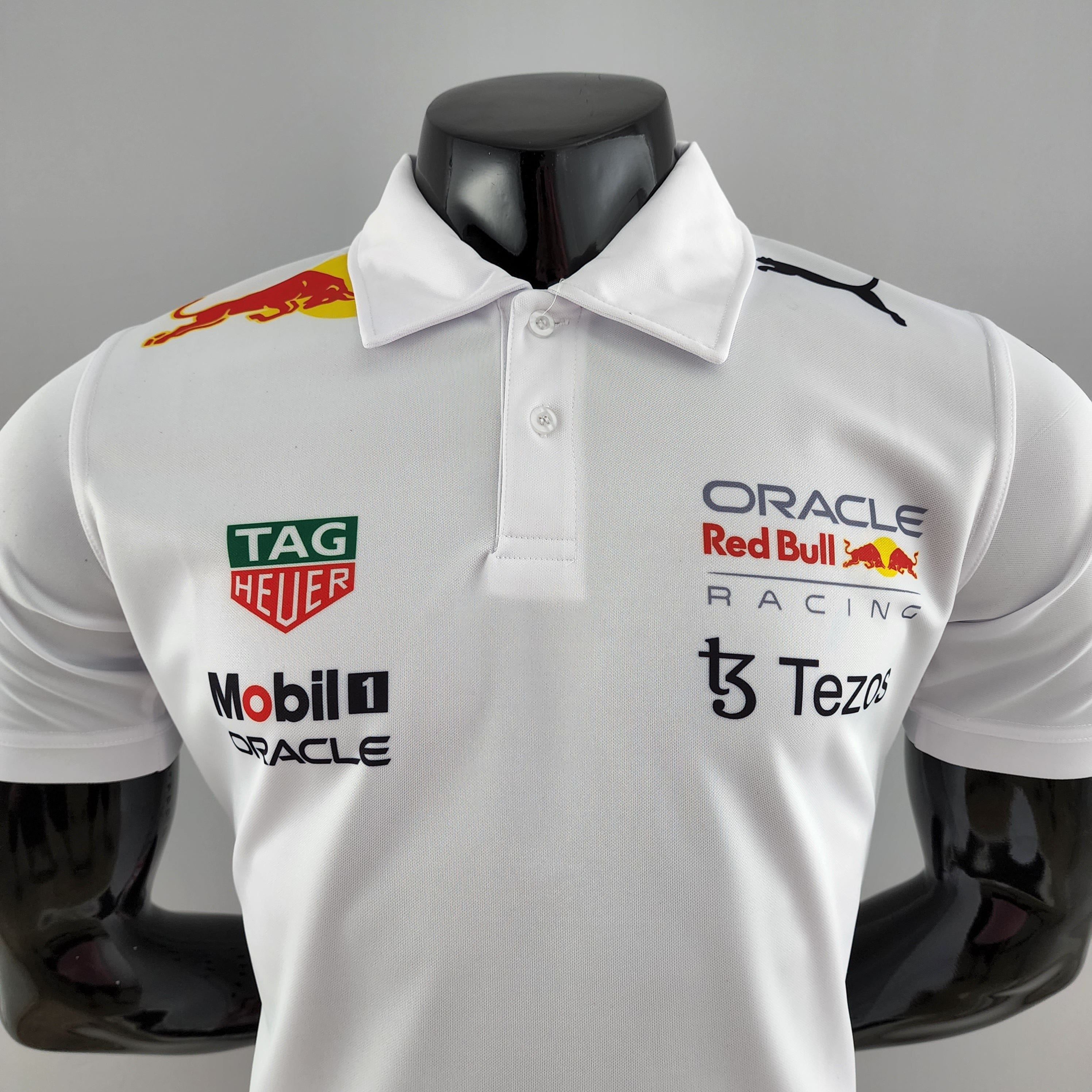 Red Bull Racing F1 2023 Polo – Player Fit | White
