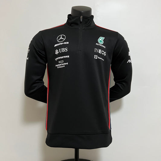 Mercedes F1 2024 Zipper – Player Fit | Black
