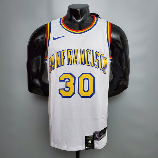2023 San Francisco Curry #30 Retro Basketball Jersey