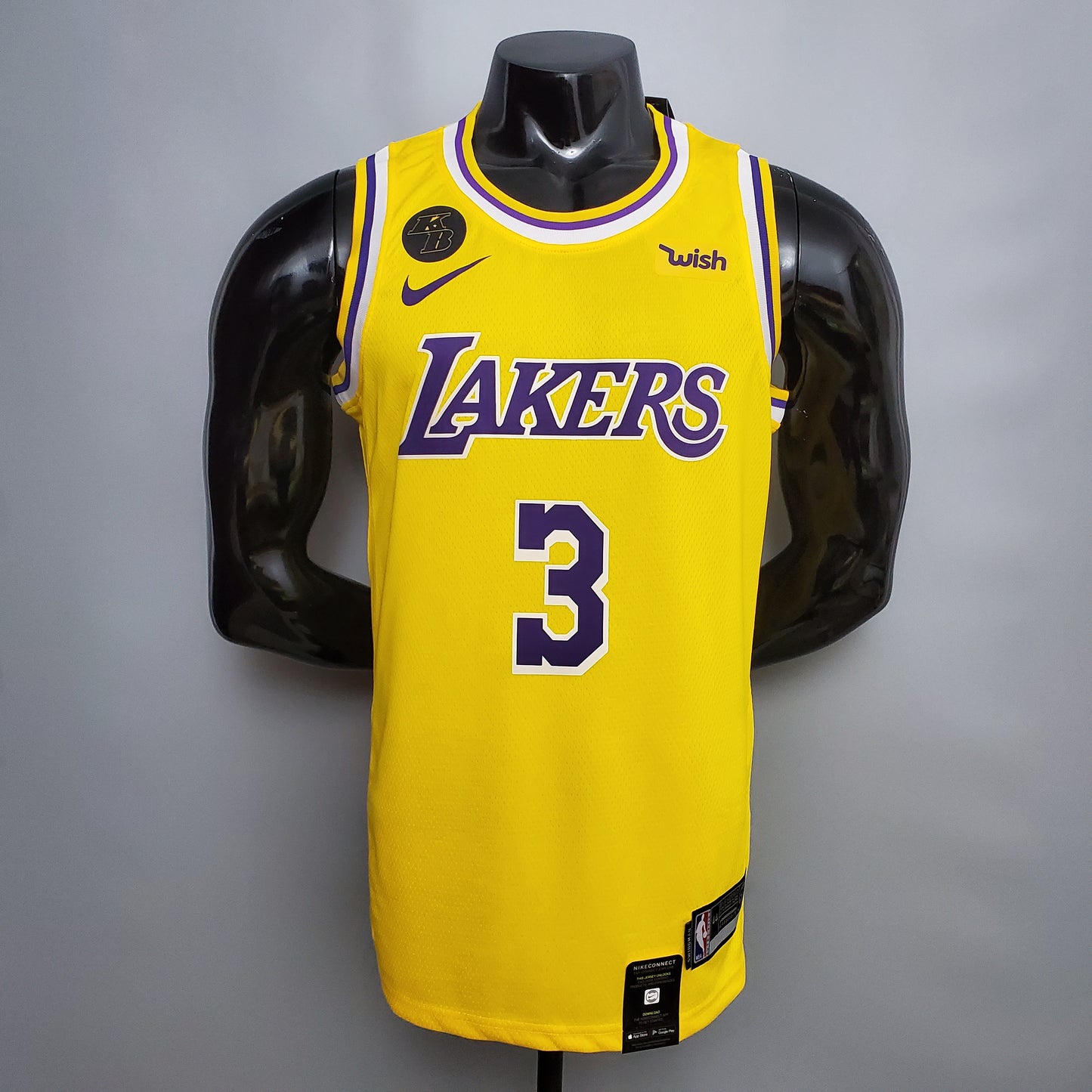 2023 Lakers Davis #3 Icon Edition Jersey