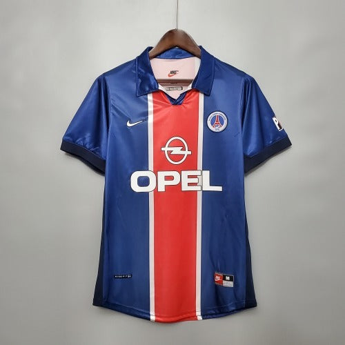 1990s Paris Saint-Germain Retro Football Shirt | Blue Red Home