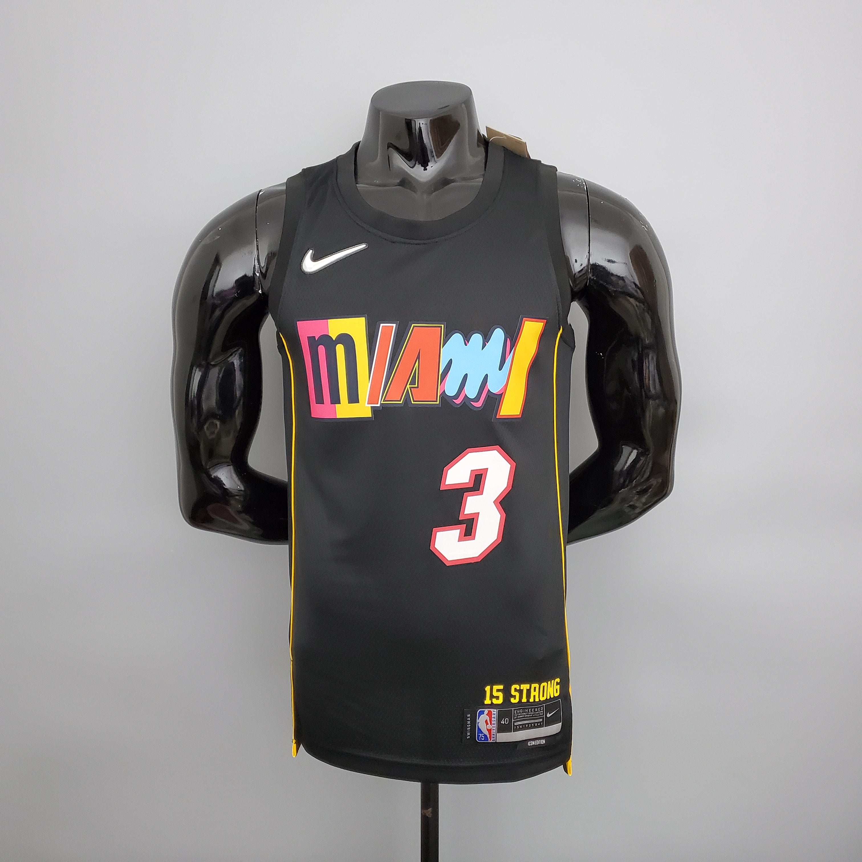 2023 Miami Wade #3 City Edition Jersey