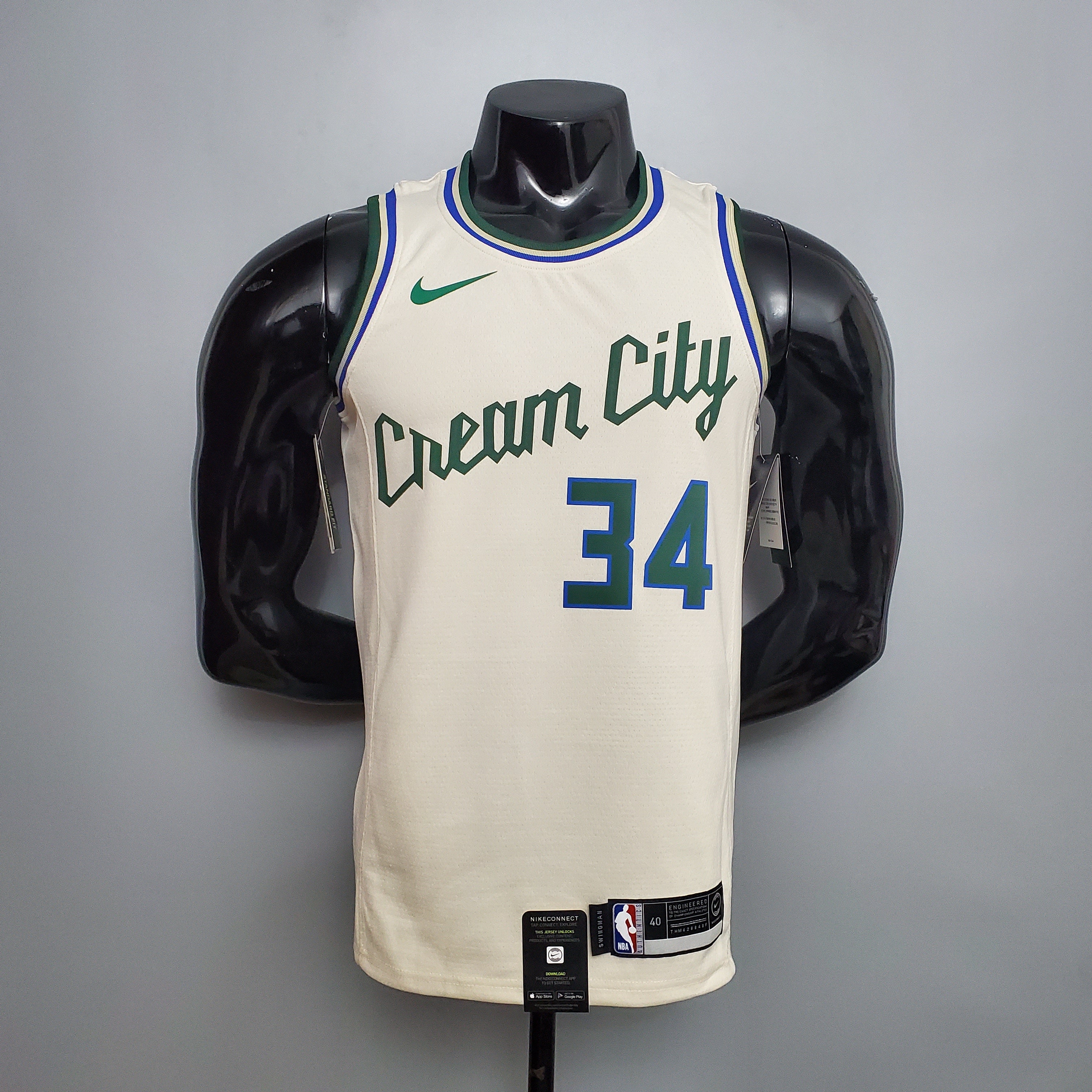 2023 Milwaukee Bucks Antetokounmpo #34 Swingman Edition Jersey