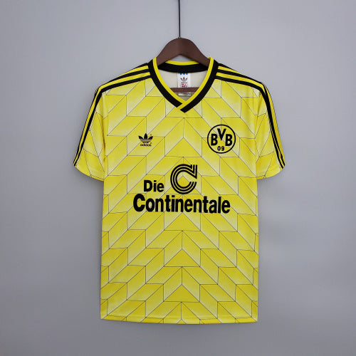 1990s Borussia Dortmund Retro Football Shirt | Yellow Black Home