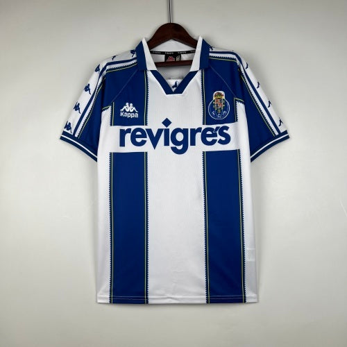 1990s FC Porto Retro Football Shirt | Blue White Home