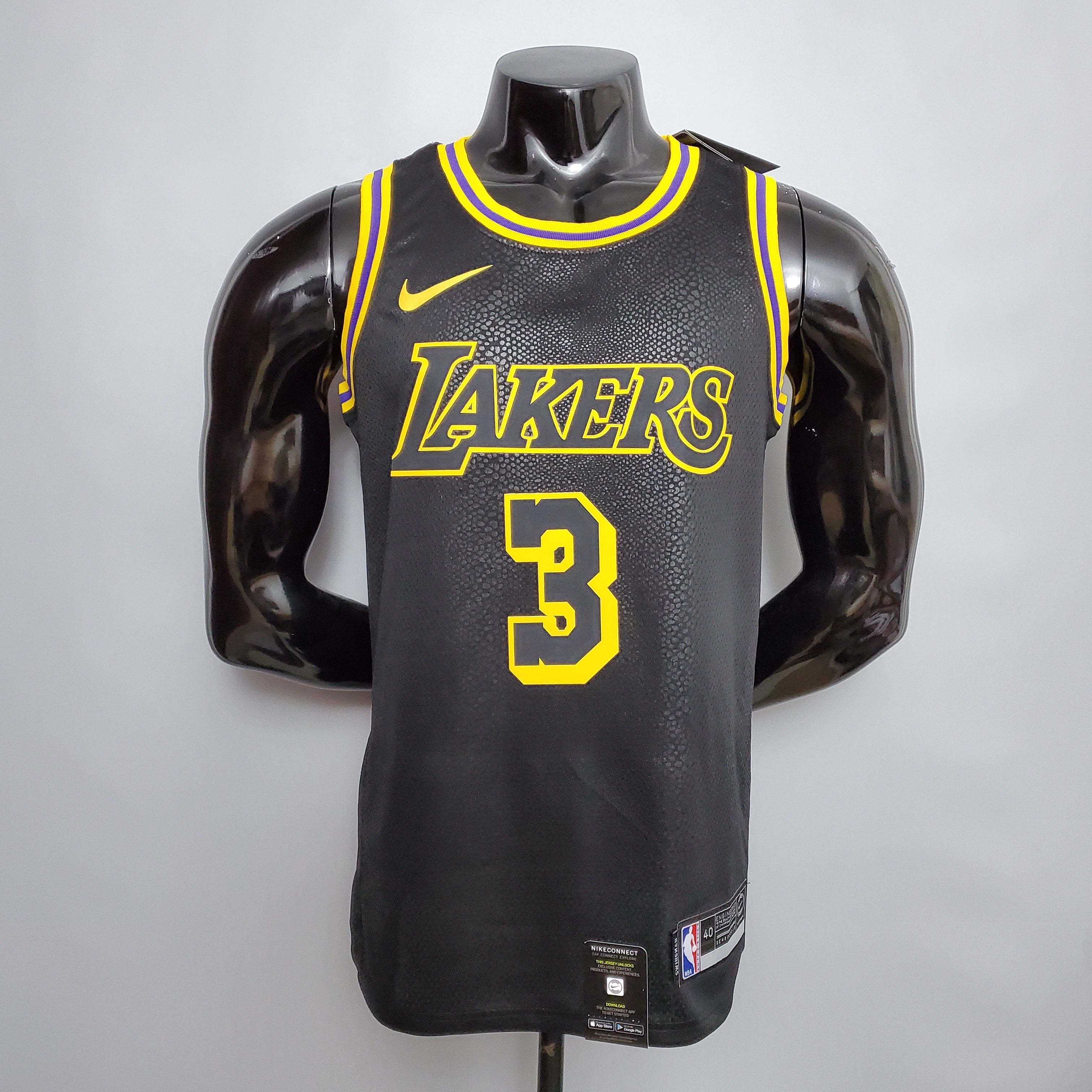2023 LA Lakers Davis #3 Swingman Edition Jersey