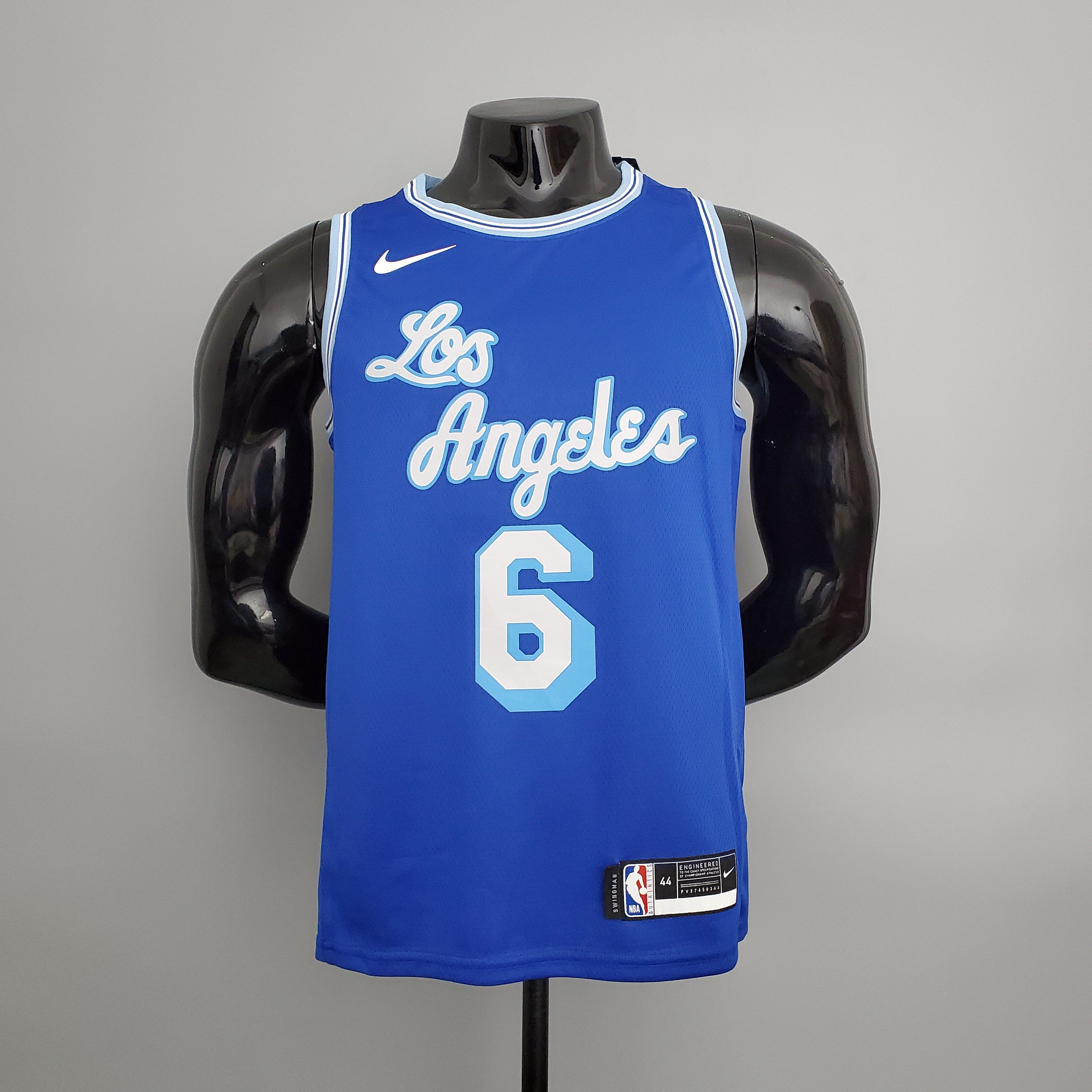 2023 Los Angeles James #6 Retro Basketball Jersey