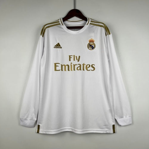 2010s Real Madrid Retro Football Shirt | White Gold Home