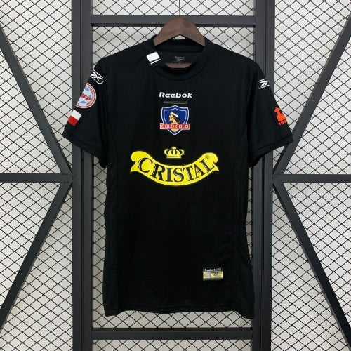 2000s Colo Colo Retro Football Shirt | Black Yellow Third