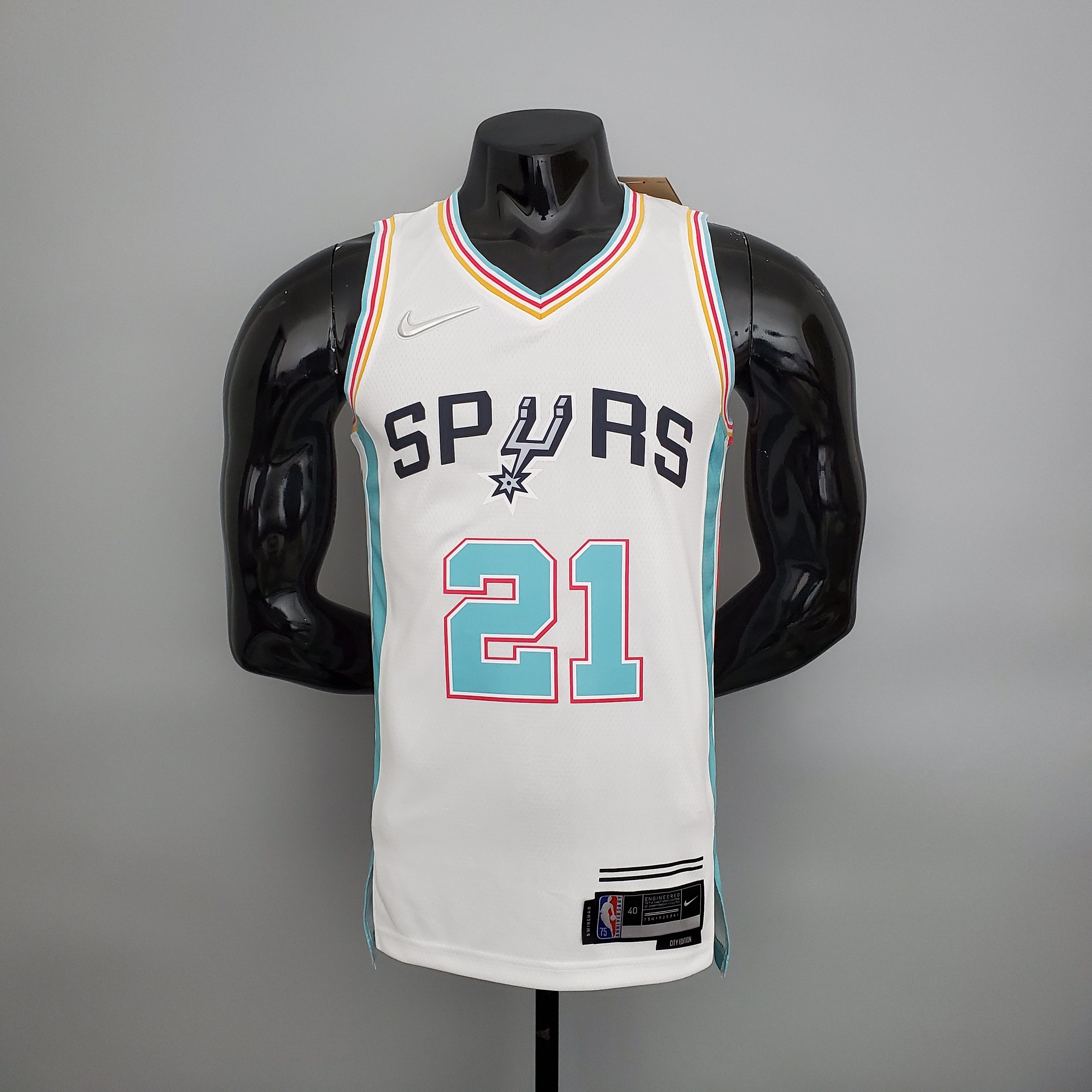 2023 San Antonio Duncan #21 City Edition Jersey