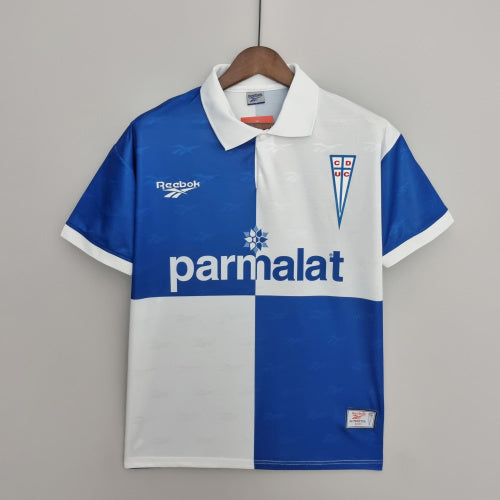 1990s Cruzeiro Retro Football Shirt | Blue White Home