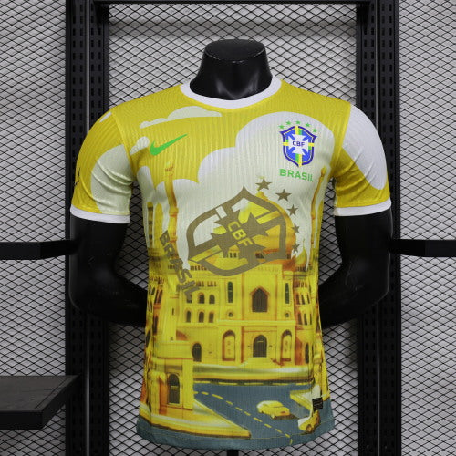 Brazil 24/25 Player Edition Football Jersey