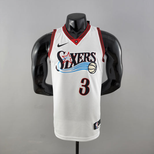 2001 Philadelphia Iverson #3 Retro Basketball Jersey