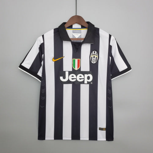 2010s Juventus Retro Football Shirt | Black White Home