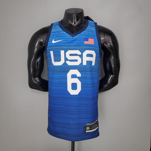 2023 USA Lillard #6 Swingman Edition Jersey