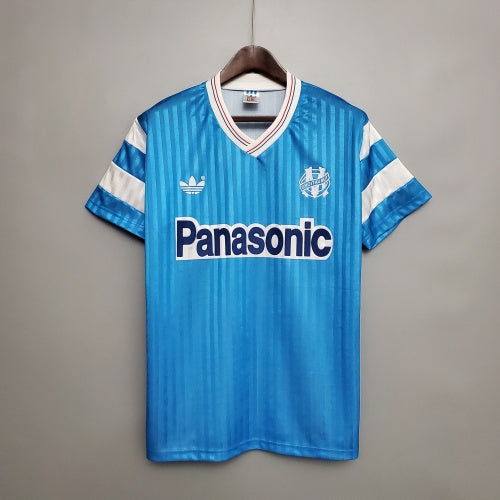 1980s Gamba Osaka Retro Football Shirt | Blue White Home