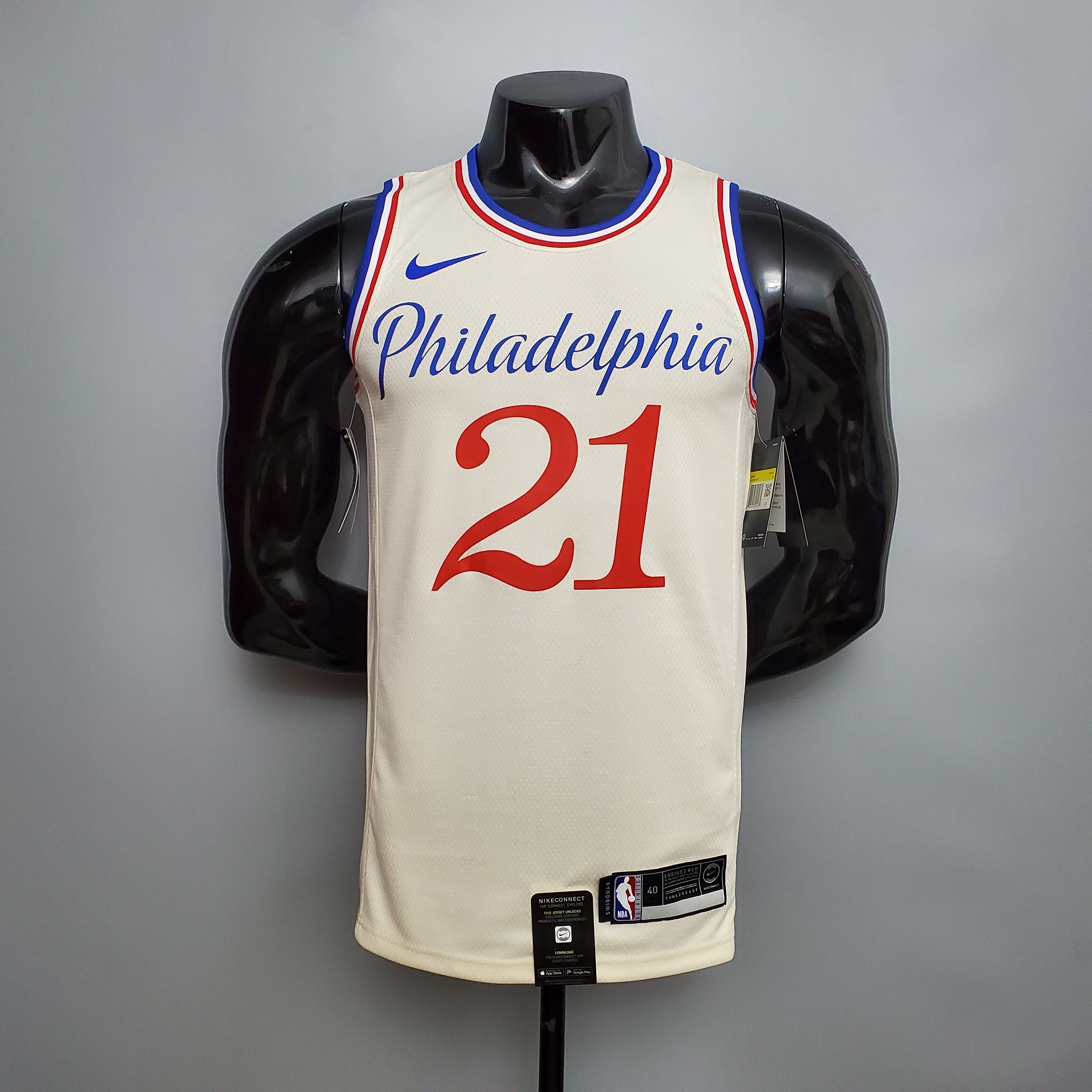 2023 Philadelphia Embiid #21 Statement Edition Jersey