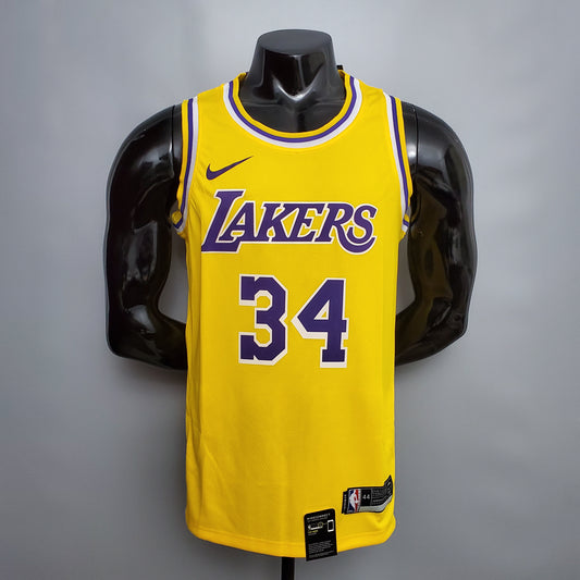 2023 LA Lakers O'Neal #34 Swingman Edition Jersey