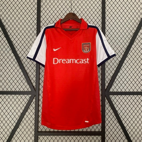 1990s Arsenal Retro Football Shirt | Red White Home