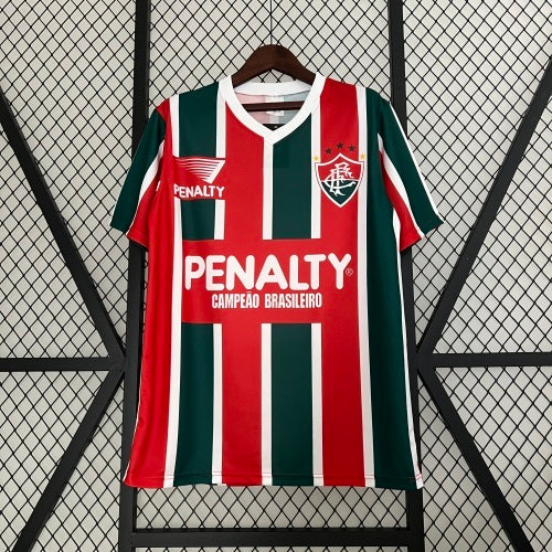 1990s Fluminense Retro Football Shirt | Red Green Home