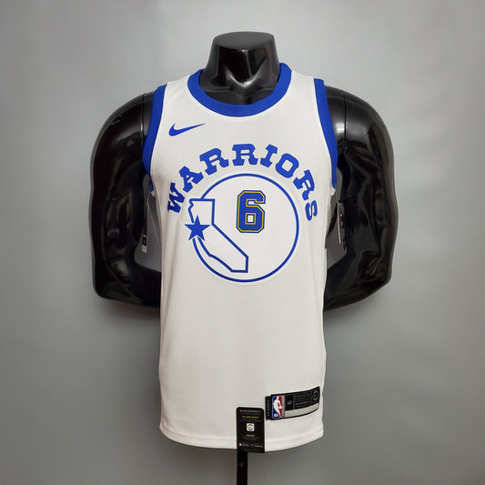 2023 Warriors Young #6 Retro Basketball Jersey