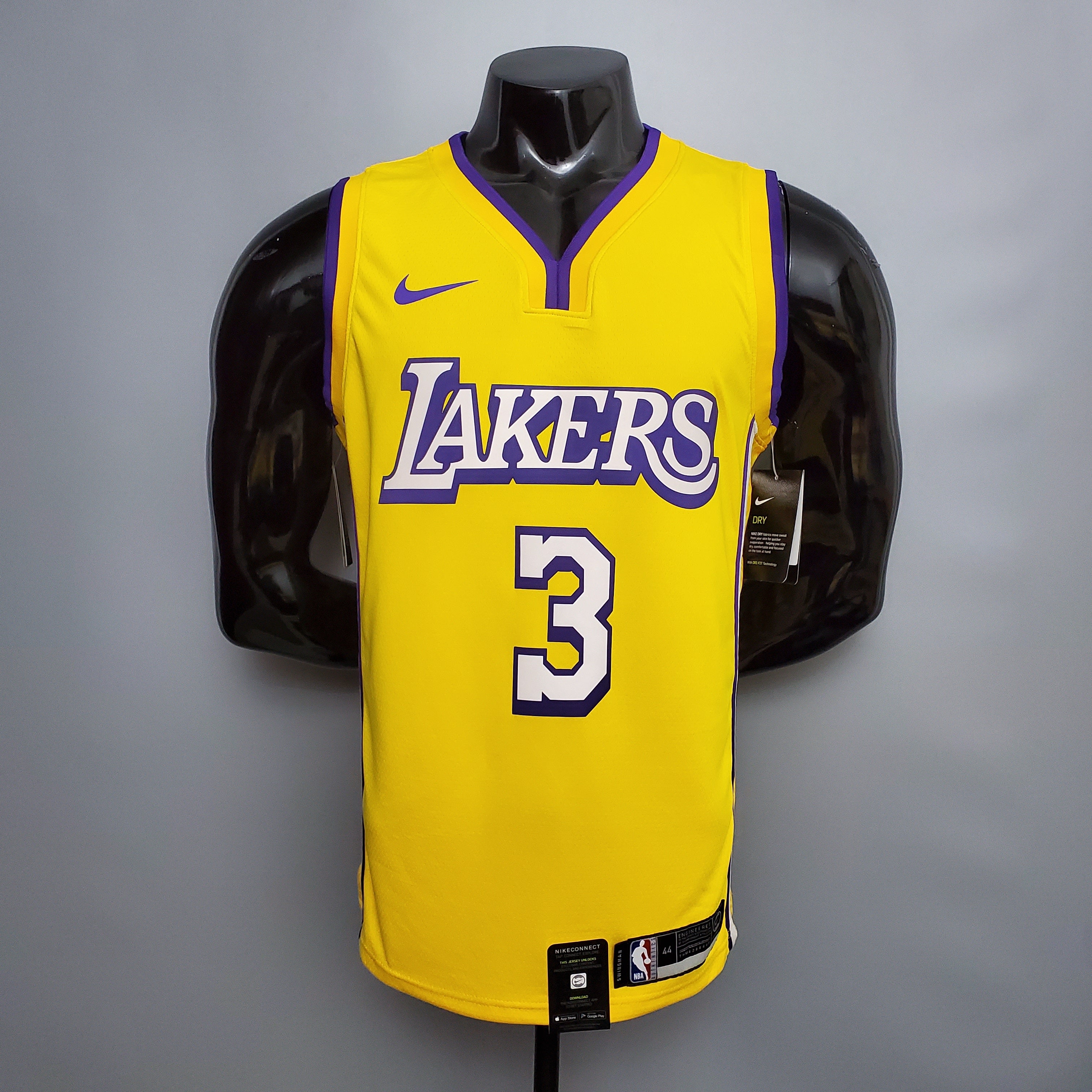 2023 Los Angeles Davis #3 Icon Edition Jersey