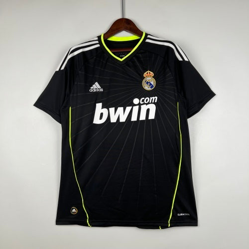 2000s Real Madrid Retro Football Shirt | Black Neon Home