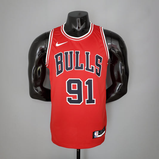 2023 Chicago Bulls Rodman #91 Swingman Edition Jersey