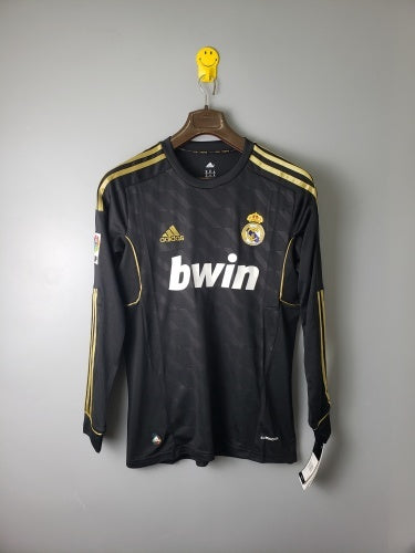 2010s Real Madrid Retro Football Shirt | Black Gold Home