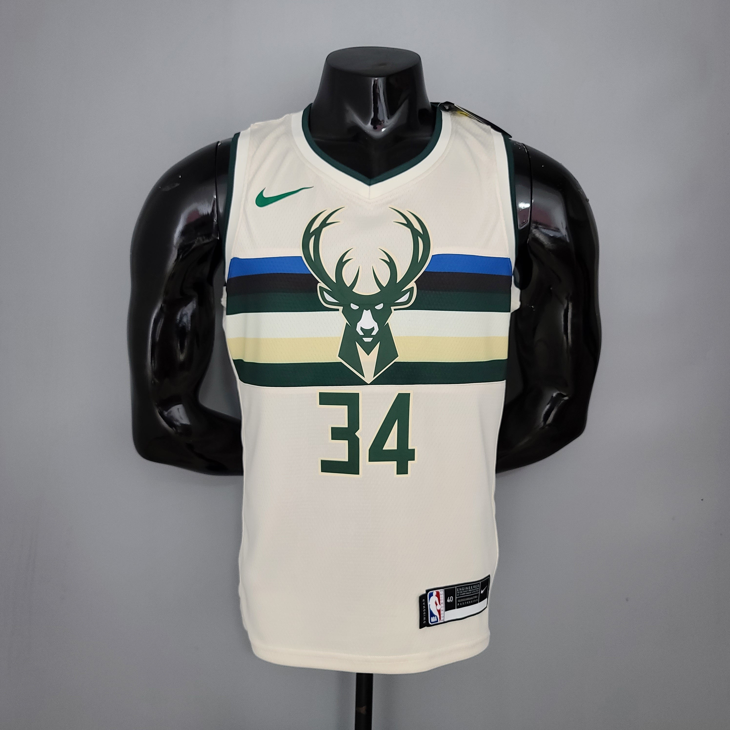 2023 Milwaukee Bucks Antetokounmpo #34 Swingman Edition Jersey