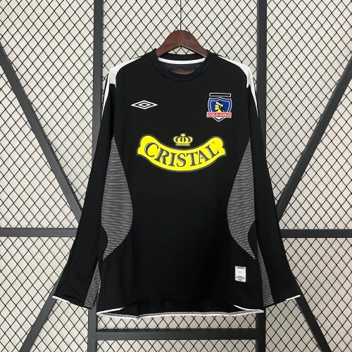 2000s Colo-Colo Retro Football Shirt | Black White Home