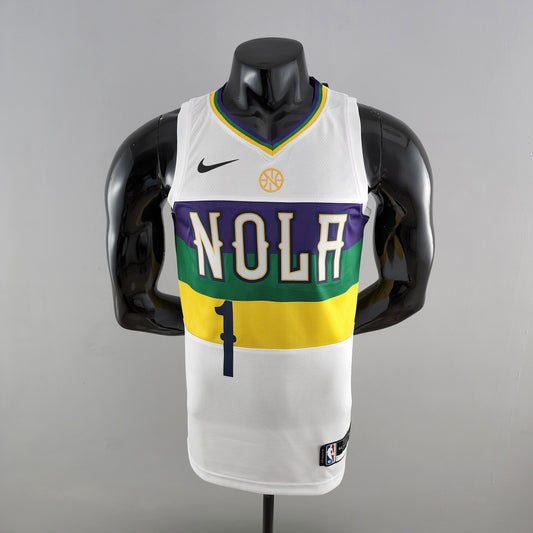 2023 NOLA Williamson #1 Mardi Gras Edition Jersey