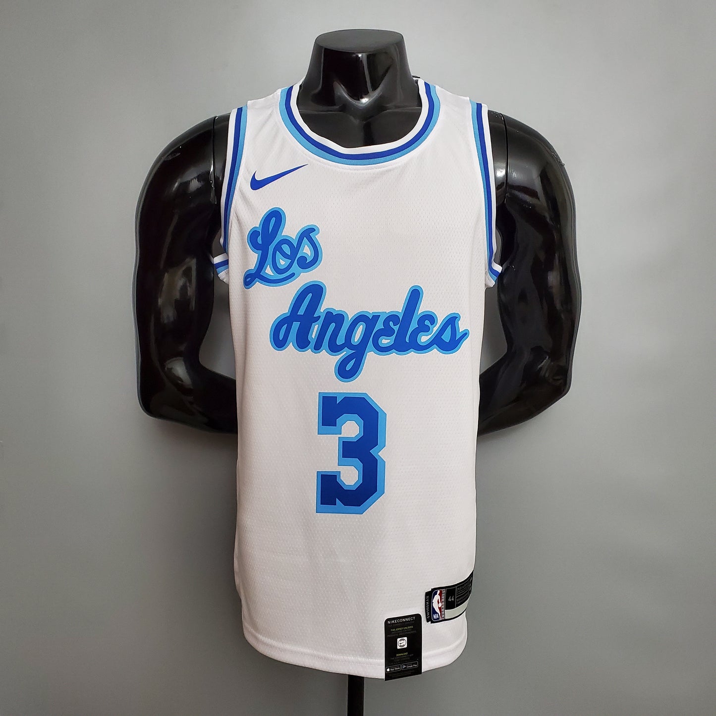 2023 Los Angeles Davis #3 Retro Basketball Jersey