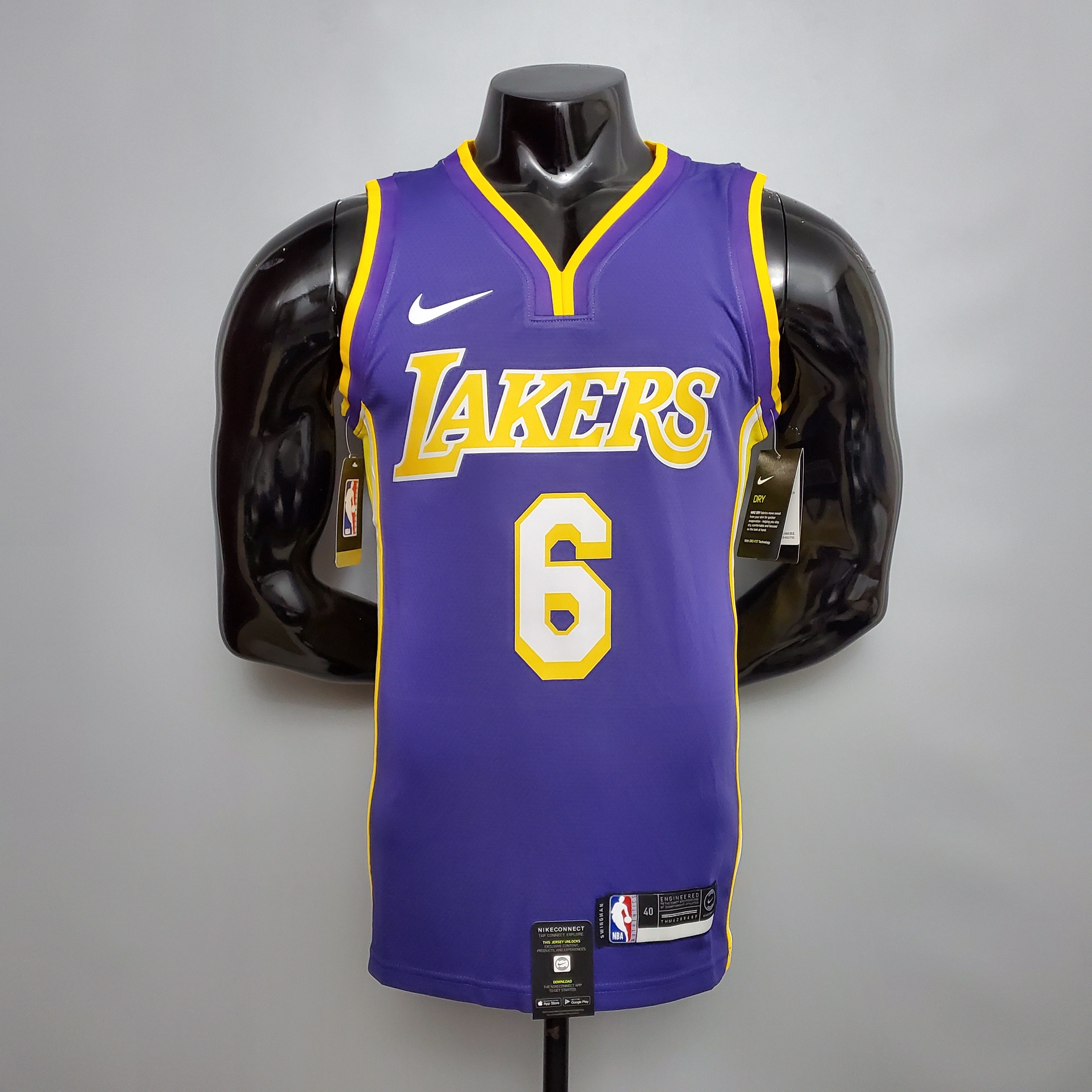 2023 LA Lakers James #6 Swingman Edition Jersey