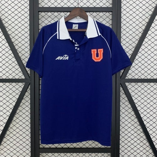 1990s Universidad De Chile Retro Football Shirt | Blue Orange Home