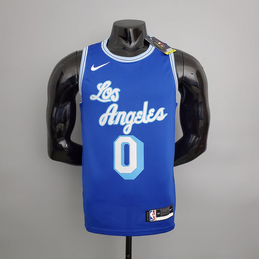 2023 Los Angeles Westbrook #0 Retro Basketball Jersey