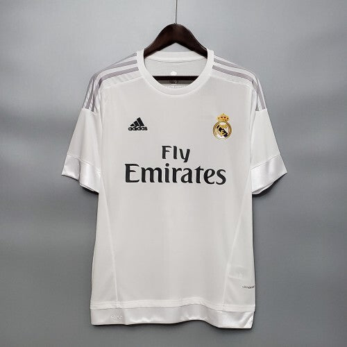 2020s Real Madrid Retro Football Shirt | White Black Home