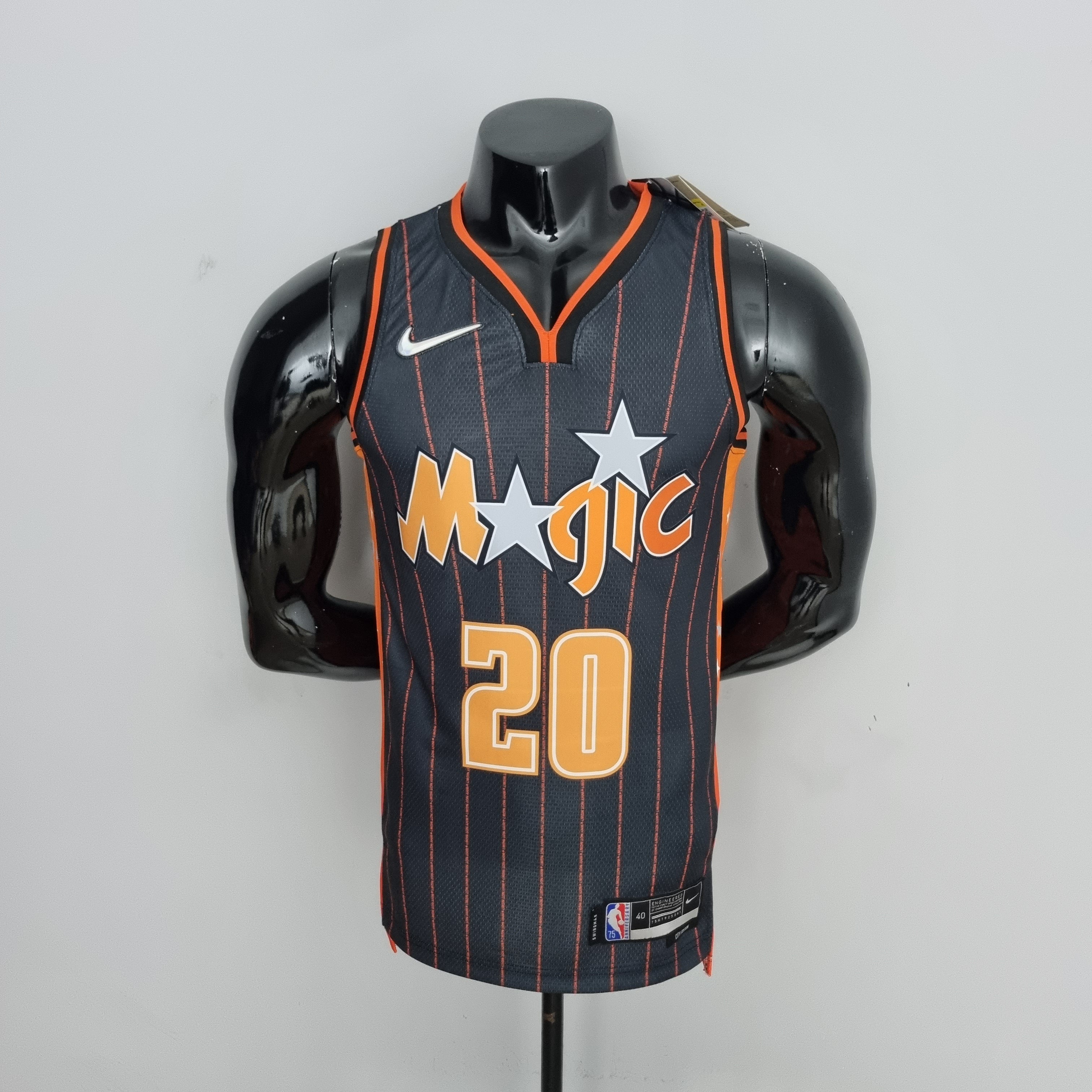 2023 Orlando Fultz #20 Pinstripe Edition Jersey