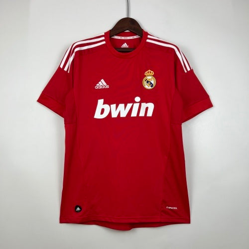 2010s Real Madrid Retro Football Shirt | Red White Home