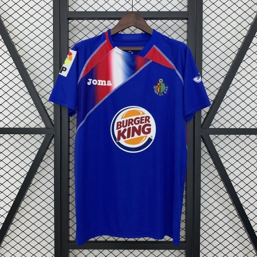 2000s Getafe Retro Football Shirt | Blue Red Third