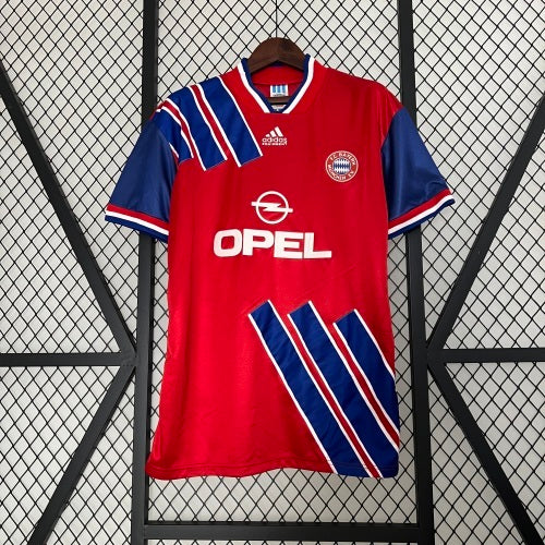 1990s Bayern Munich Retro Football Shirt | Red Blue Home
