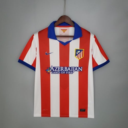 2010s Atletico Madrid Retro Football Shirt | Red White Home