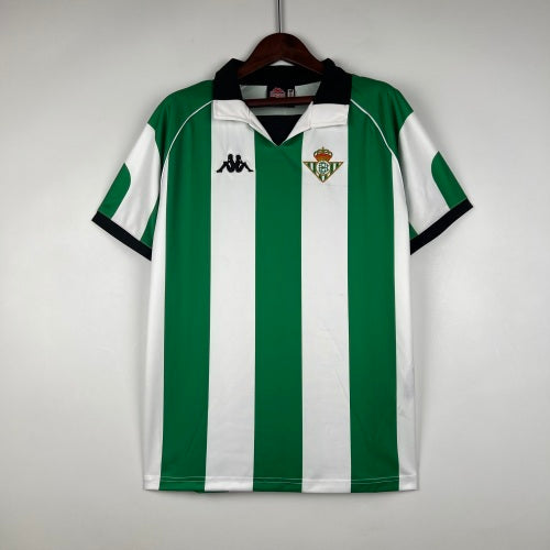 1990s Real Betis Retro Football Shirt | Green White Home