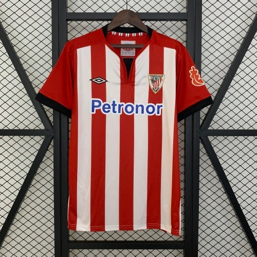 1990s Athletic Bilbao Retro Football Shirt | Red White Home