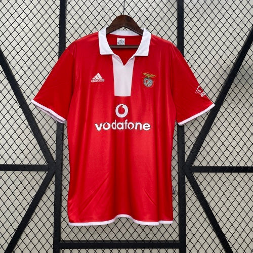 1990s Benfica Retro Football Shirt | Red White Home