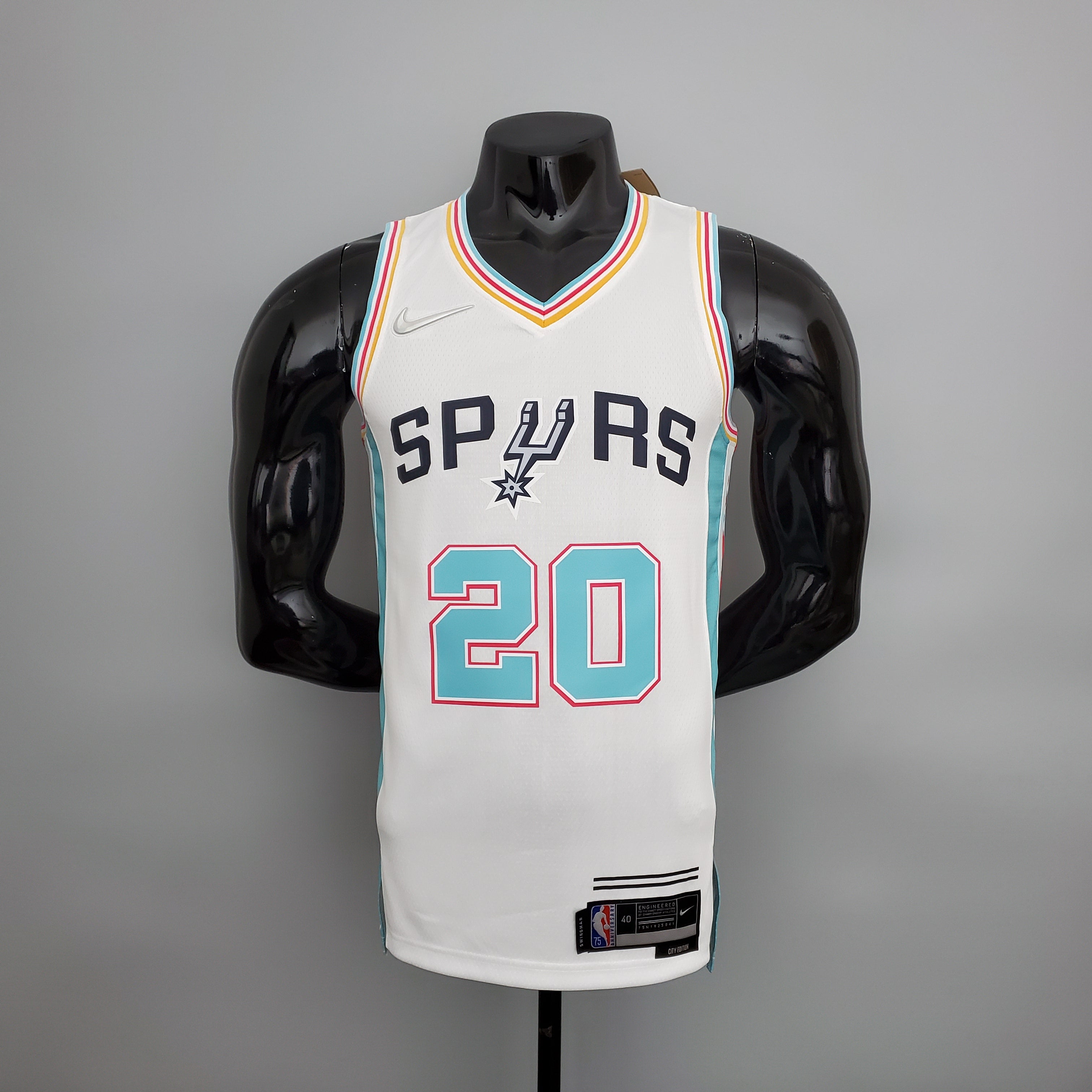 2023 San Antonio Ginobili #20 City Edition Jersey