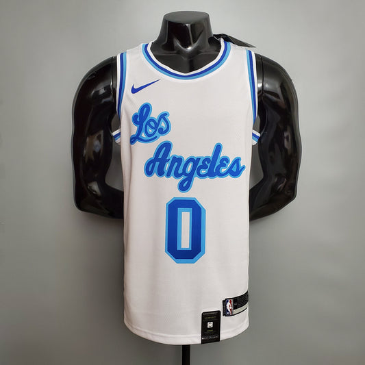 2020 Los Angeles Kuzma #0 Retro Basketball Jersey