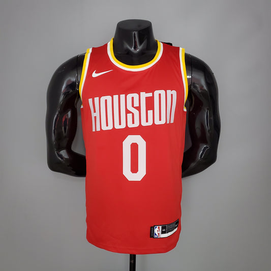 2020 Houston Westbrook #0 Retro Basketball Jersey