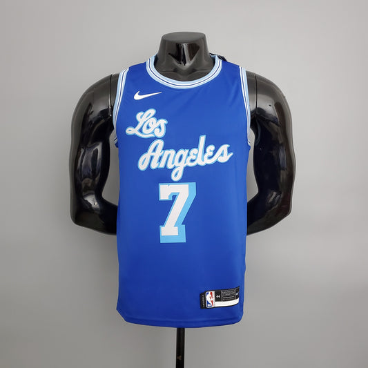 2020 Los Angeles Anthony #7 Retro Basketball Jersey
